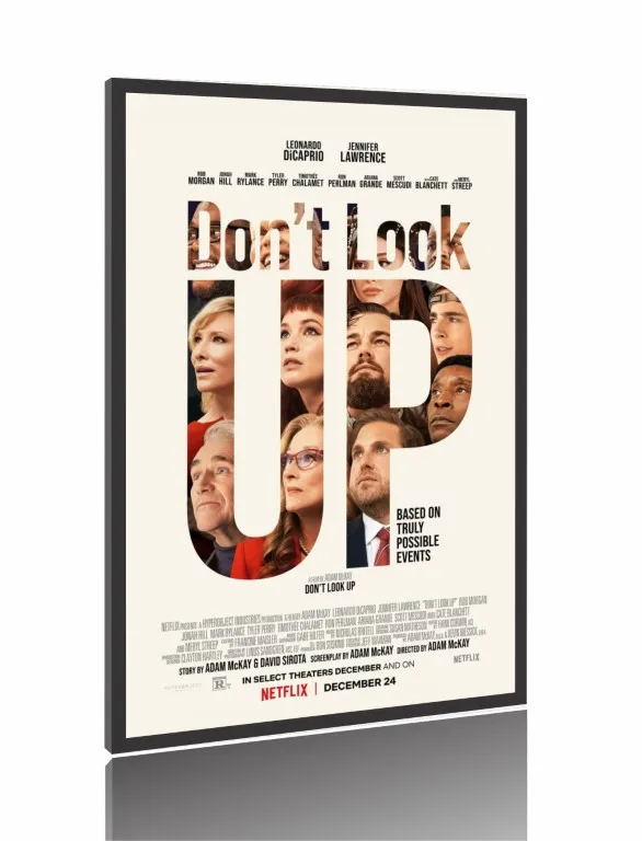 Quadro Poster Filme  Não Olhe para Cima (2021) Imagem