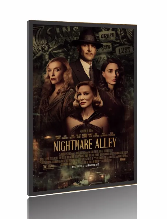 Quadro Poster Filme  O Beco do Pesadelo (2021) Imagem