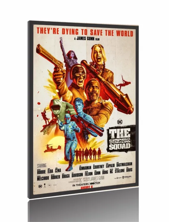Quadro Poster Filme  O Esquadrão Suicida (2021) Imagem