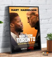 Quadro Poster Filme  O Homem de Toronto (2022) - Foto 3