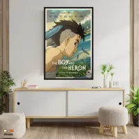 Quadro Poster Filme  O Menino e a Garça (2023) - Foto 4