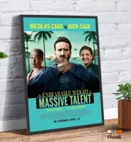 Quadro Poster Filme  O Peso do Talento (2022) - Foto 3