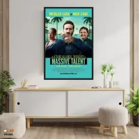 Quadro Poster Filme  O Peso do Talento (2022) - Foto 4