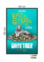 Quadro Poster Filme  O Tigre Branco (2021) - Foto 2