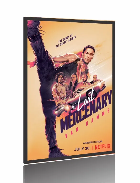Quadro Poster Filme  O Último Mercenário (2021) Imagem