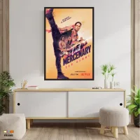 Quadro Poster Filme  O Último Mercenário (2021) - Foto 4