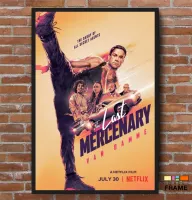 Quadro Poster Filme  O Último Mercenário (2021) - Foto 5