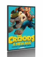 Quadro Poster Filme  Os Croods 2 Uma Nova Era (2020)