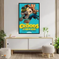 Quadro Poster Filme  Os Croods 2 Uma Nova Era (2020) - Foto 4