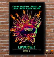 Quadro Poster Filme  Os Mercenários 4 (2023) - Foto 5