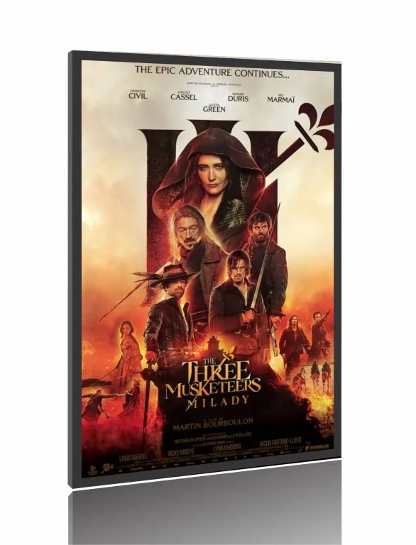 Quadro Poster Filme  Os Três Mosqueteiros Milady (2023) Imagem