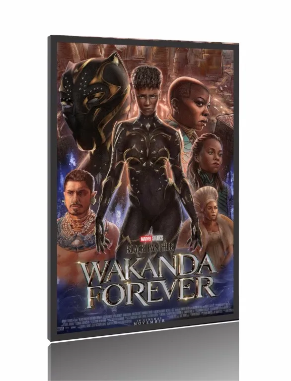 Quadro Poster Filme  Pantera Negra Wakanda para Sempre (2022) Imagem