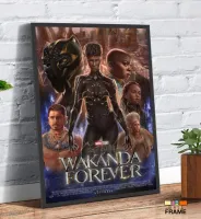 Quadro Poster Filme  Pantera Negra Wakanda para Sempre (2022) - Foto 3
