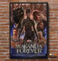 Quadro Poster Filme  Pantera Negra Wakanda para Sempre (2022) - Foto 5