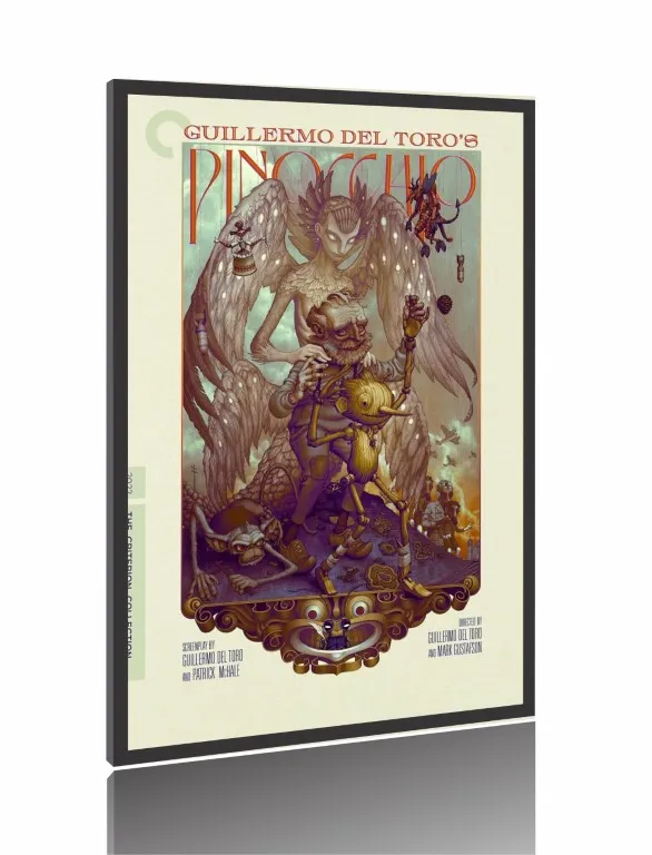 Quadro Poster Filme  Pinóquio por Guillermo del Toro (2022) Imagem