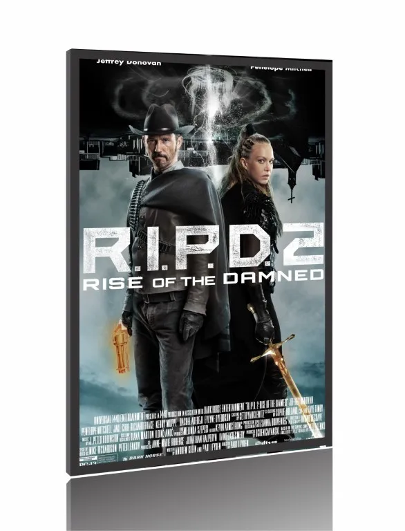 Quadro Poster Filme  R.I.P.D. 2 Rise of the Damned (2022) Imagem