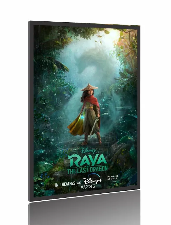 Quadro Poster Filme  Raya e o Último Dragão (2021) Imagem