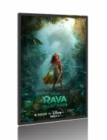 Quadro Poster Filme  Raya e o Último Dragão (2021)