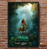 Quadro Poster Filme  Raya e o Último Dragão (2021) - Foto 5