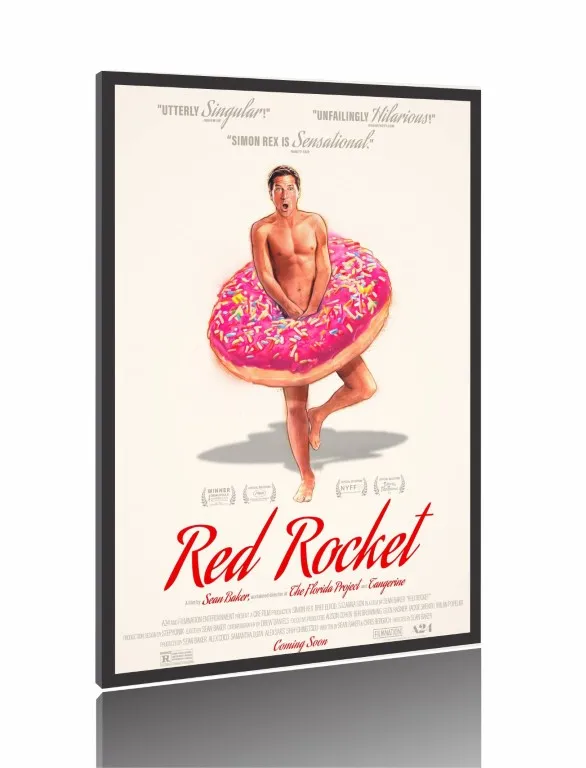 Quadro Poster Filme  Red Rocket (2021) Imagem