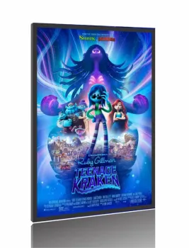 Quadro Poster Filme  Ruby Marinho - Monstro Adolescente (2023)