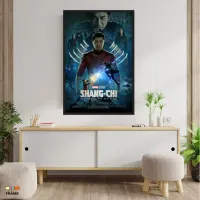Quadro Poster Filme  Shang-Chi e a Lenda dos Dez Anéis (2021) - Foto 4