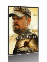 Quadro Poster Filme  Stillwater Em Busca da Verdade (2021)