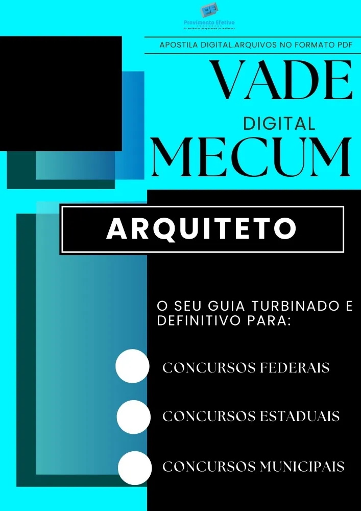 Apostila do Arquiteto VADE MECUM Digital – O Guia DEFINITIVO Imagem