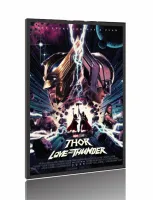 Quadro Poster Filme  Thor Amor e Trovão (2022)