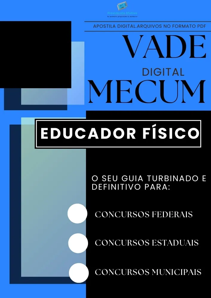 Apostila do Educador Físico VADE MECUM Digital – O Guia DEFINITIVO.