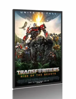 Quadro Poster Filme  Transformers O Despertar das Feras (2023)