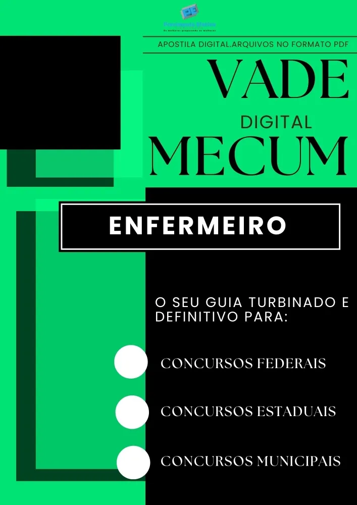 Apostila do Enfermeiro VADE MECUM Digital – O Guia DEFINITIVO.