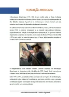 670 - História - Revoluções do Século XVIII e XIX - Revolução Americana - 9º ano - PDF com 19 páginas - Foto 2
