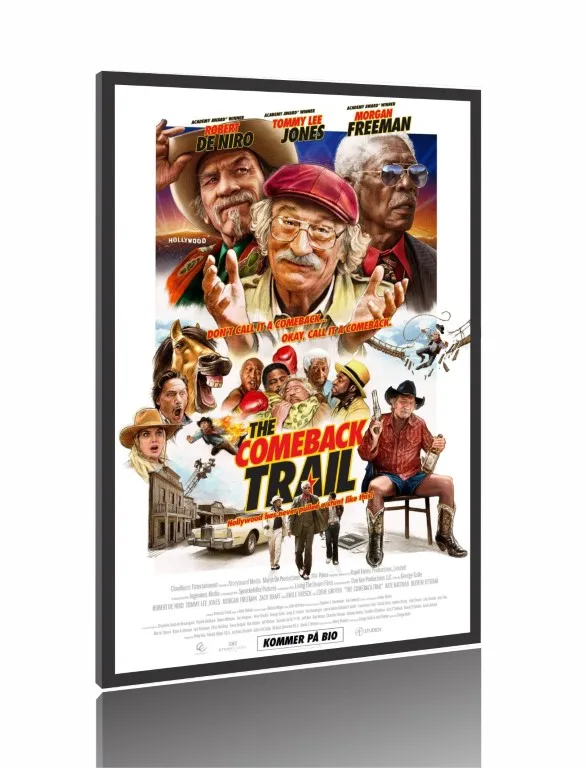 Quadro Poster Filme  Vigaristas em Hollywood (2020) Imagem