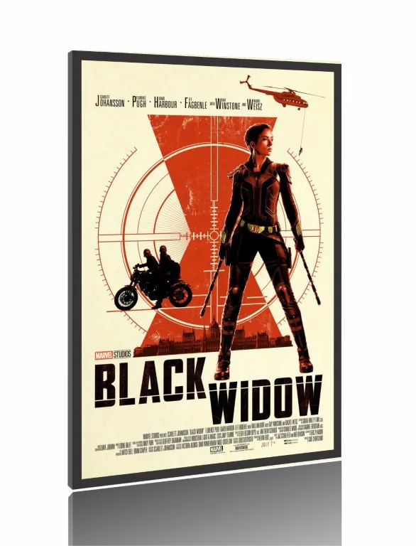 Quadro Poster Filme  Viúva Negra (2021) Imagem