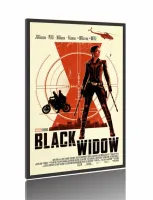 Quadro Poster Filme  Viúva Negra (2021)