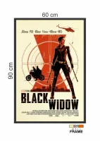 Quadro Poster Filme  Viúva Negra (2021) - Foto 2