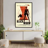 Quadro Poster Filme  Viúva Negra (2021) - Foto 4