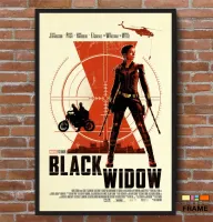 Quadro Poster Filme  Viúva Negra (2021) - Foto 5