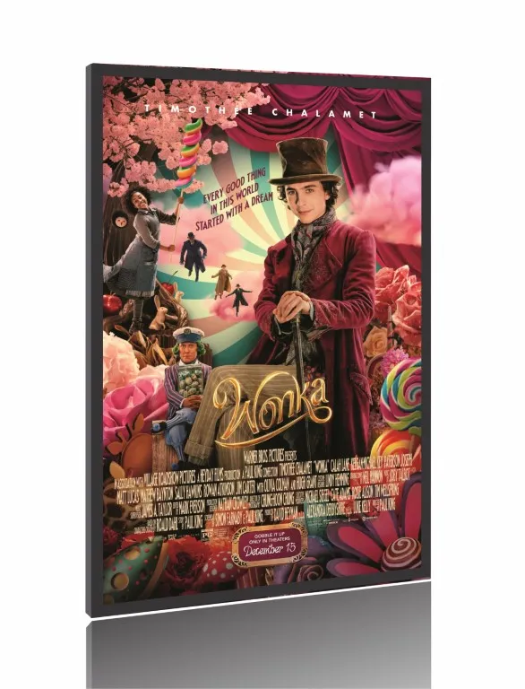 Quadro Poster Filme  Wonka (2023) Imagem