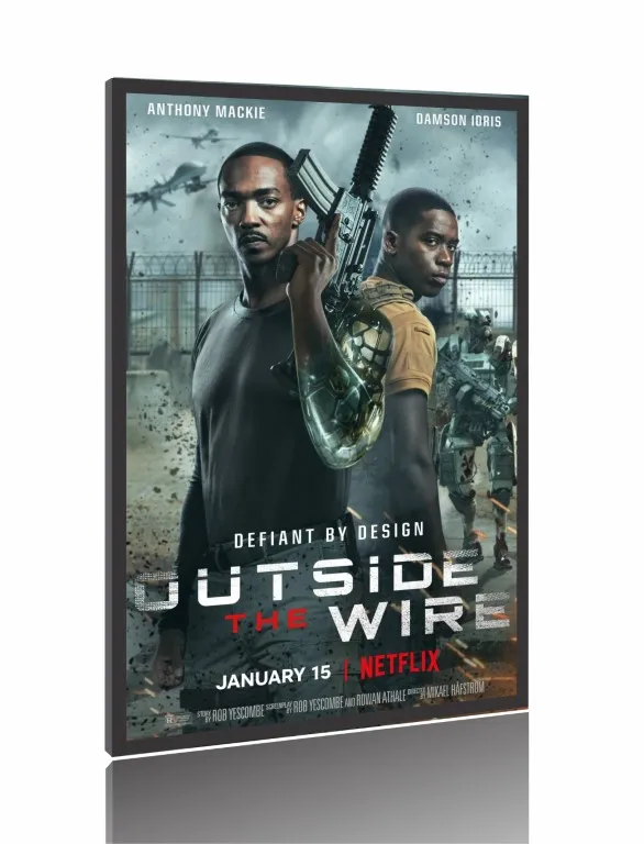 Quadro Poster Filme  Zona de Combate (2021) Imagem