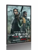 Quadro Poster Filme  Zona de Combate (2021)