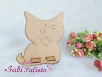 MDF28  Suporte para Celular MDF Corujinha