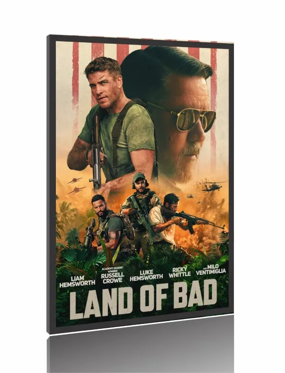 Quadro Poster Filme  Zona de Risco (2024) Imagem