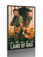 Quadro Poster Filme  Zona de Risco (2024)
