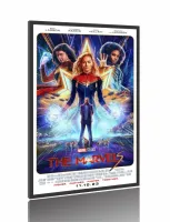 Quadro Poster Filme  As Marvels (2023)
