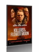 Quadro Poster Filme  Assassinos da Lua das Flores (2023)