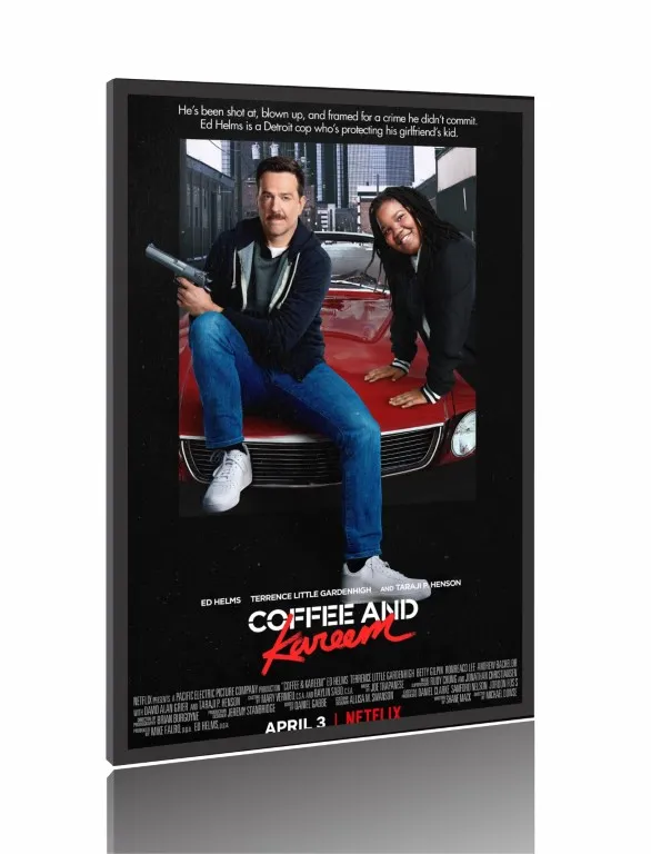 Quadro Poster Filme  Coffee & Kareem (2020) Imagem