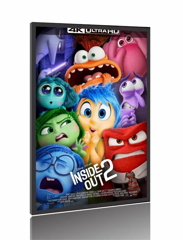 Quadro Poster Filme  Divertida Mente 2 (2024) Imagem
