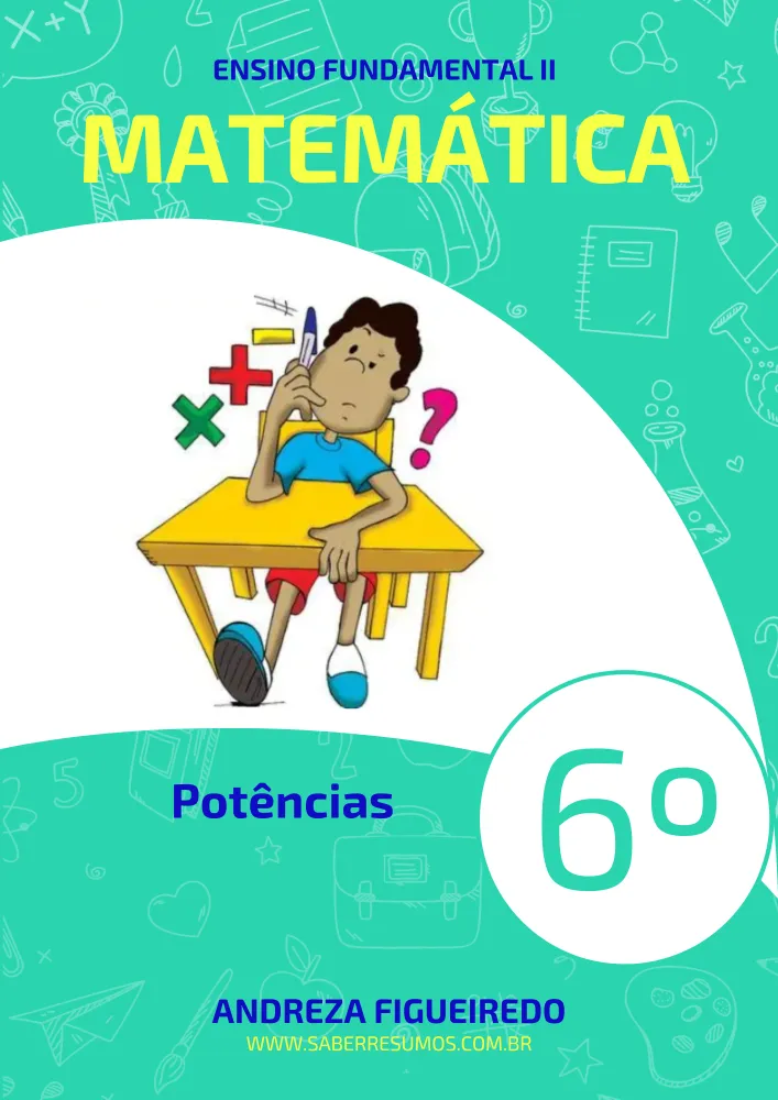 371 - Matemática - Potências - 6º ano - PDF com 5 páginas